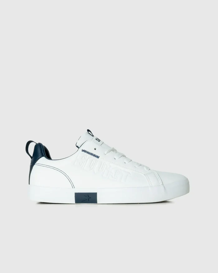 Soviet Mens Hollywood White And Ink Sneaker - Image 3