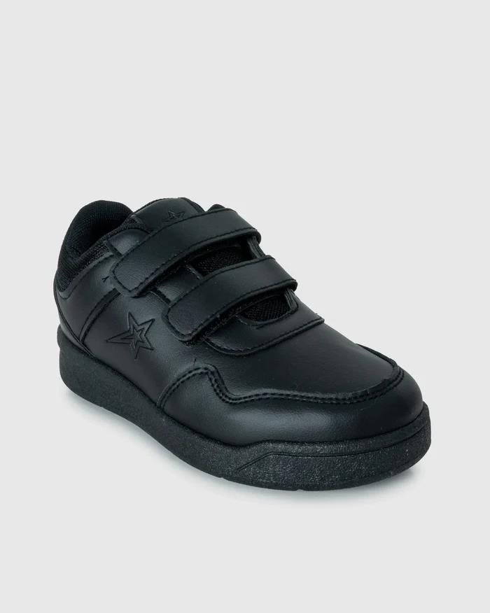 Soviet Youths Samara Black Velcro Sneaker