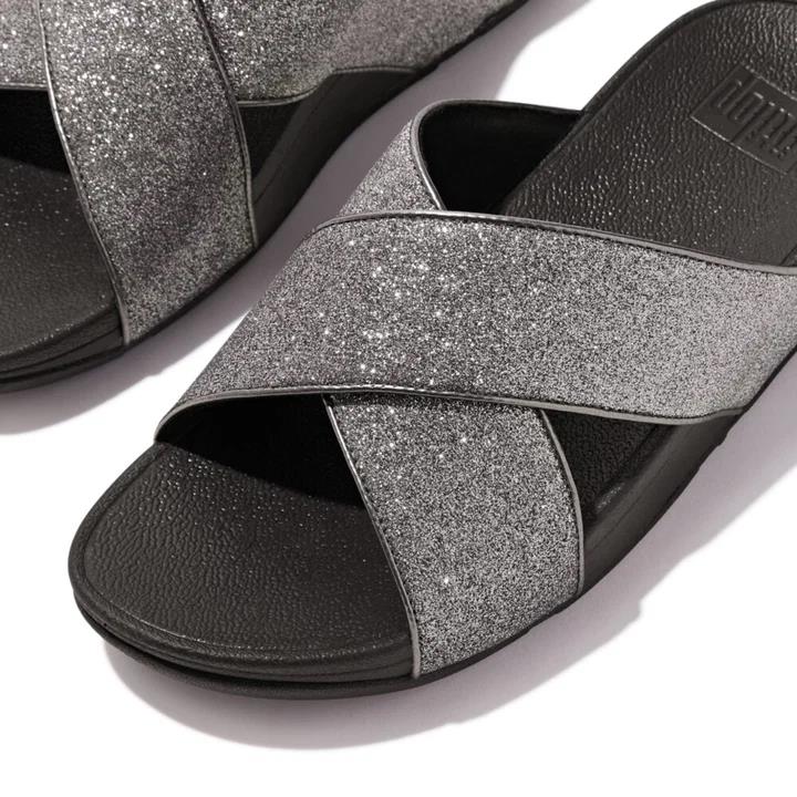 Fitflop Lulu Glitterdust Cross Sandals