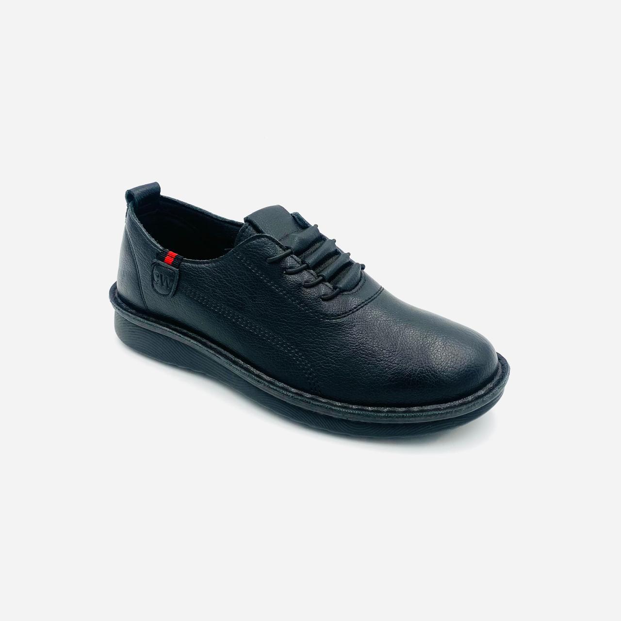 Cushion Walk Stela Black Ladies Shoe