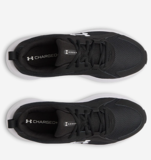 Under Armour Assert 11 Black Mens Runner - Image 3