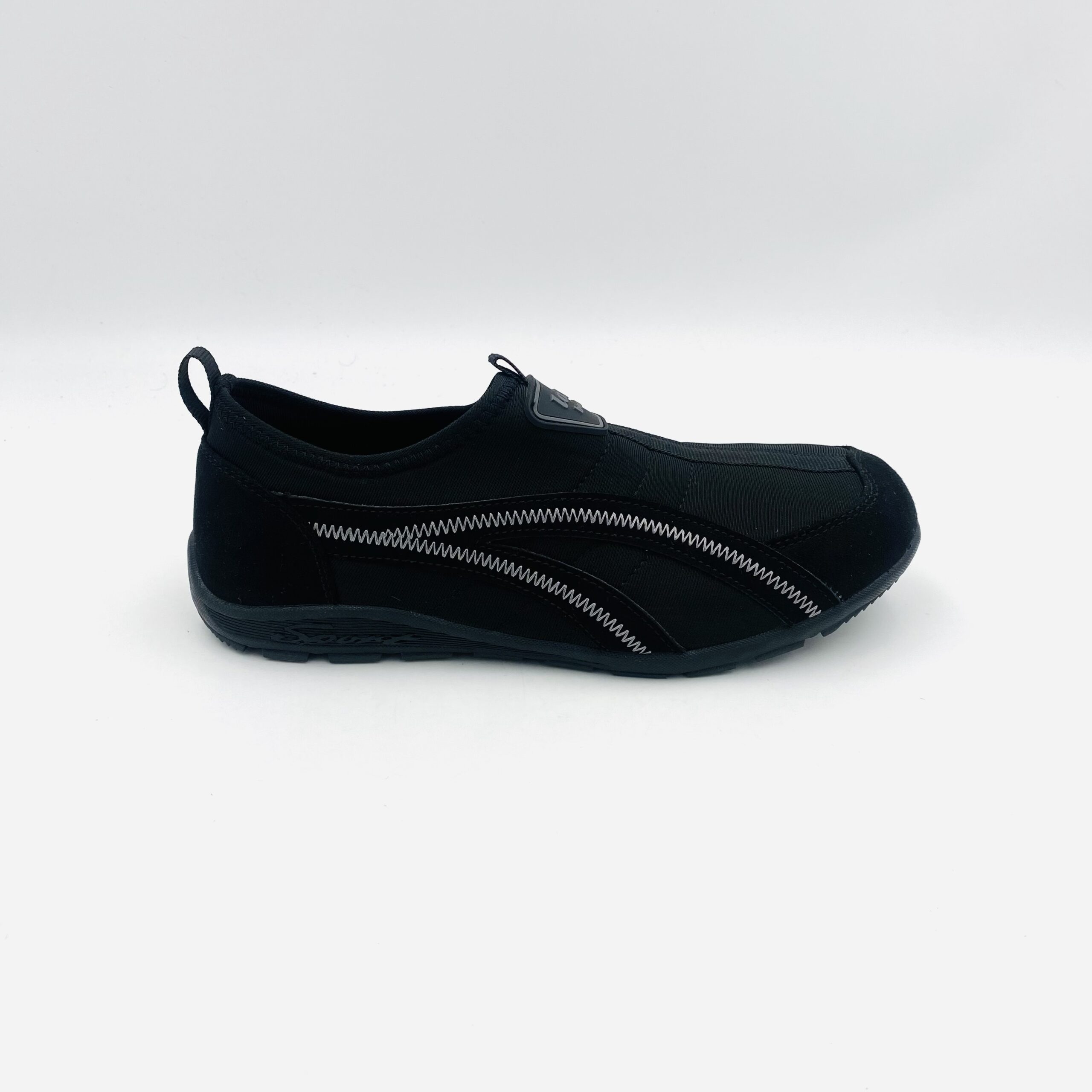 Lazybones Black Ladies Classic Slip-On - Image 3