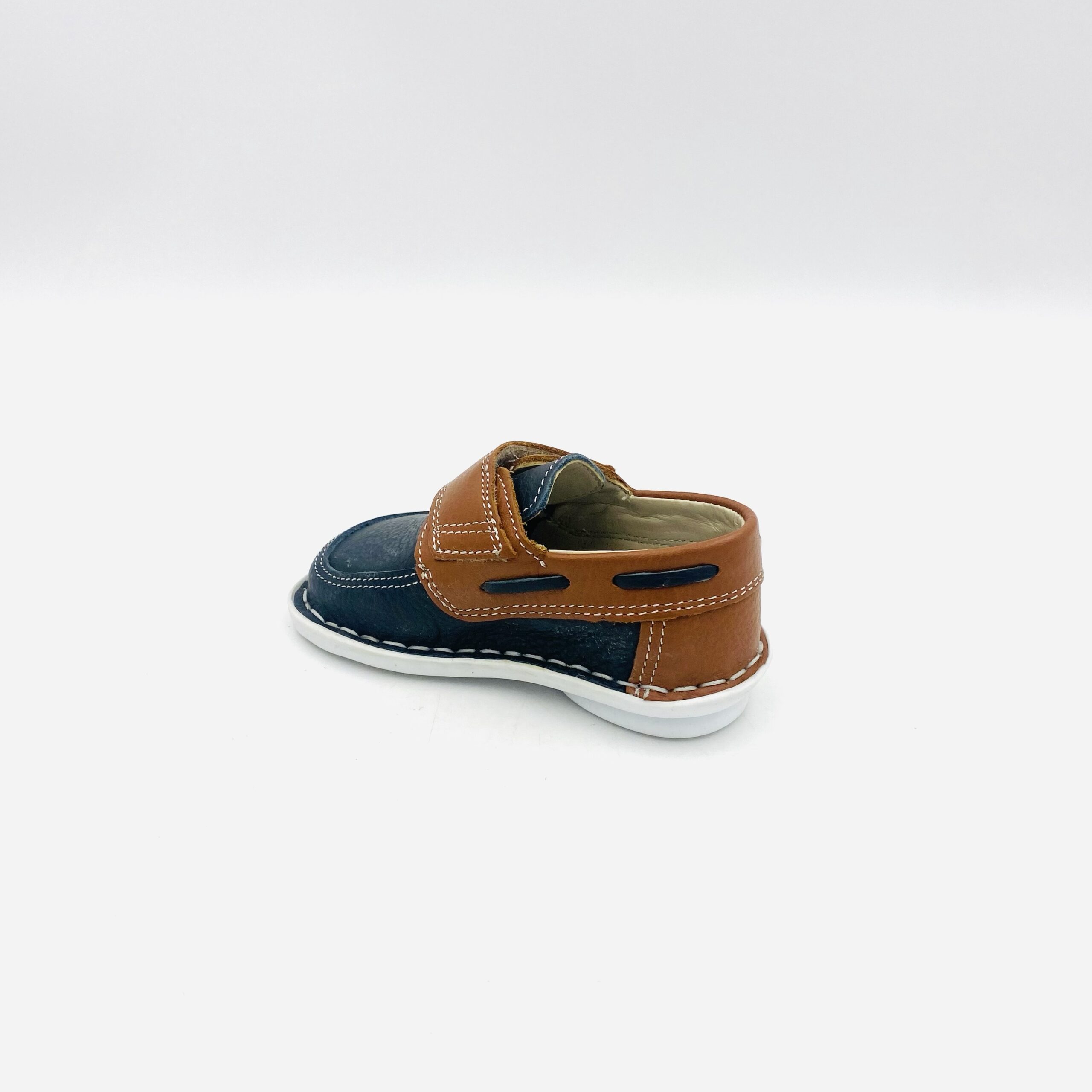 Noodles N007 Navy/Tan Infants Boat Shoe - Image 2